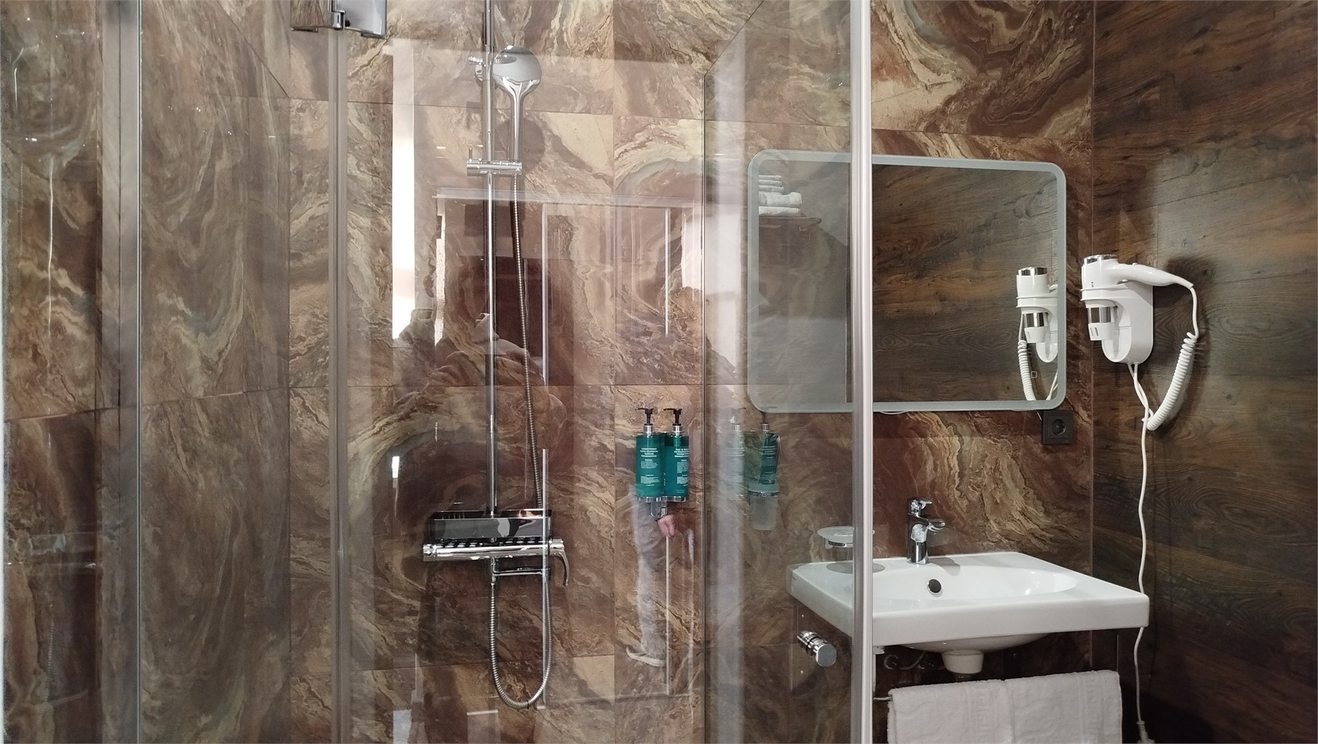 Номер для двоих с двухспальной кроватью (1) в Chalet Briole