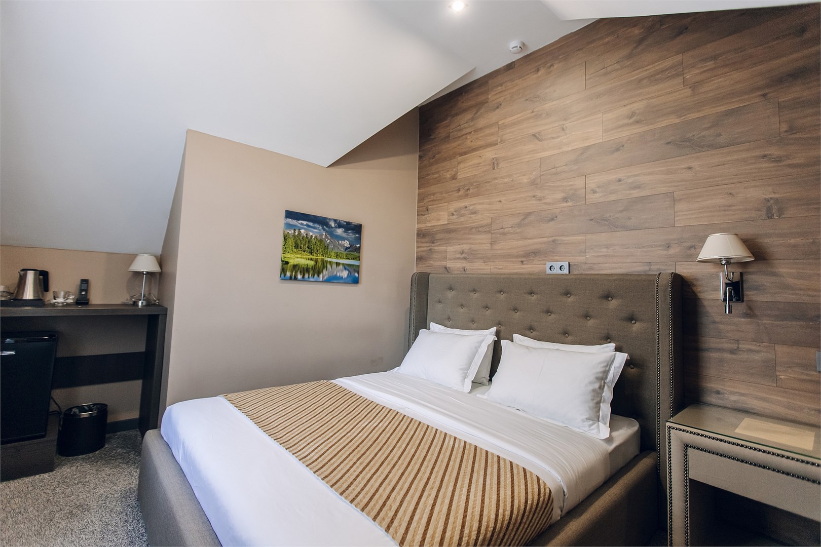 Номер с двухспальной кроватью (11) в Chalet Briole