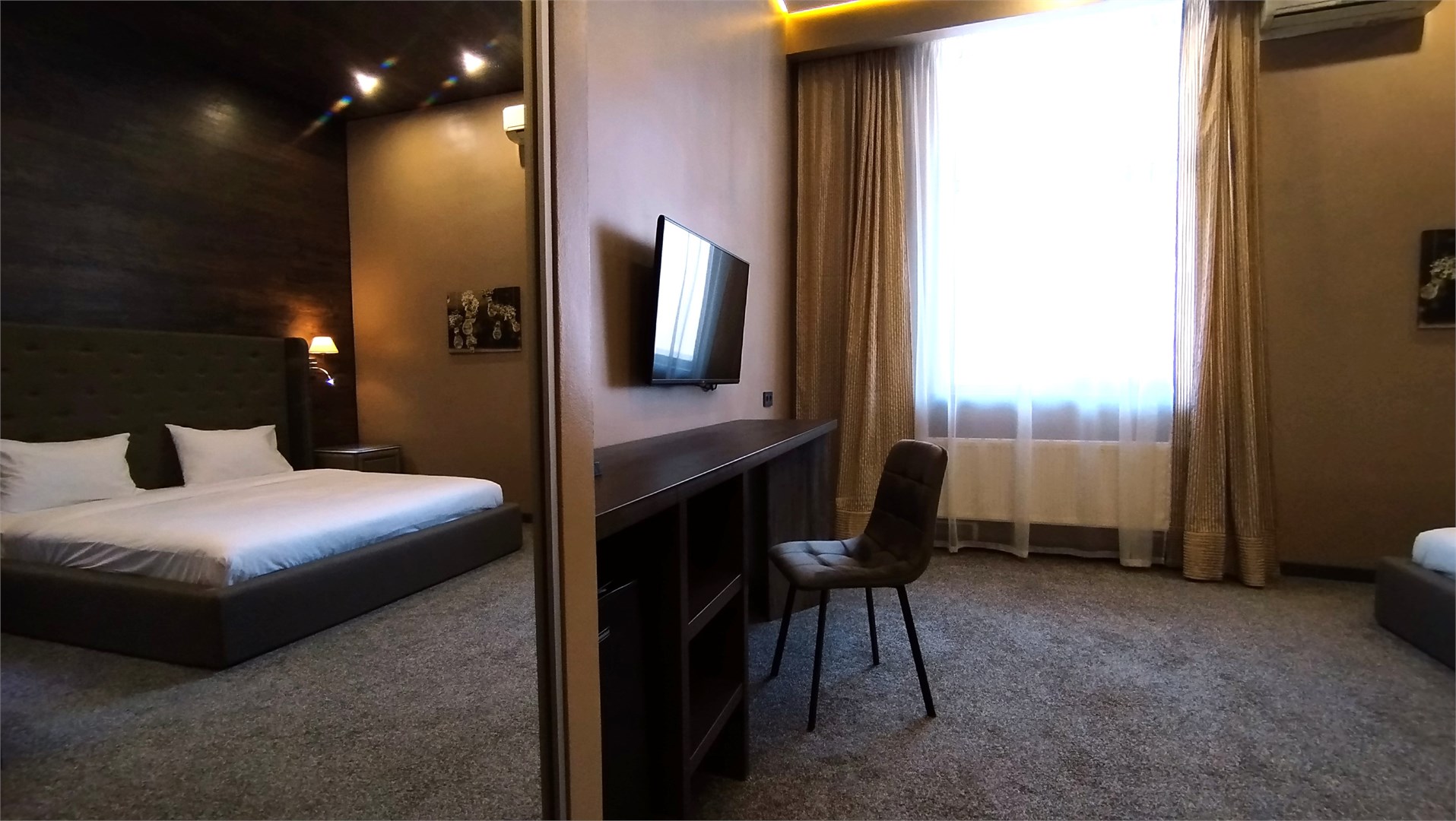 Просторный номер с двухспальной кроватью (3) в Chalet Briole