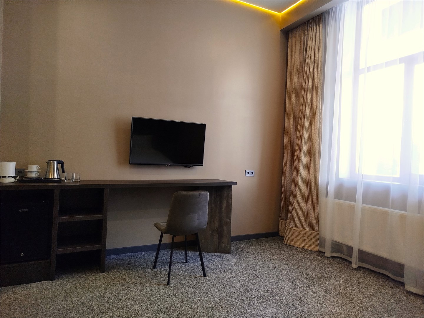 Просторный номер с двухспальной кроватью (3) в Chalet Briole