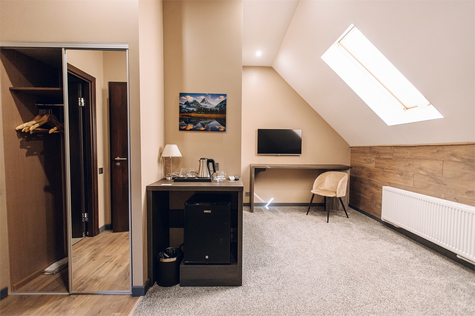 Номер с двухспальной кроватью (8) в Chalet Briole