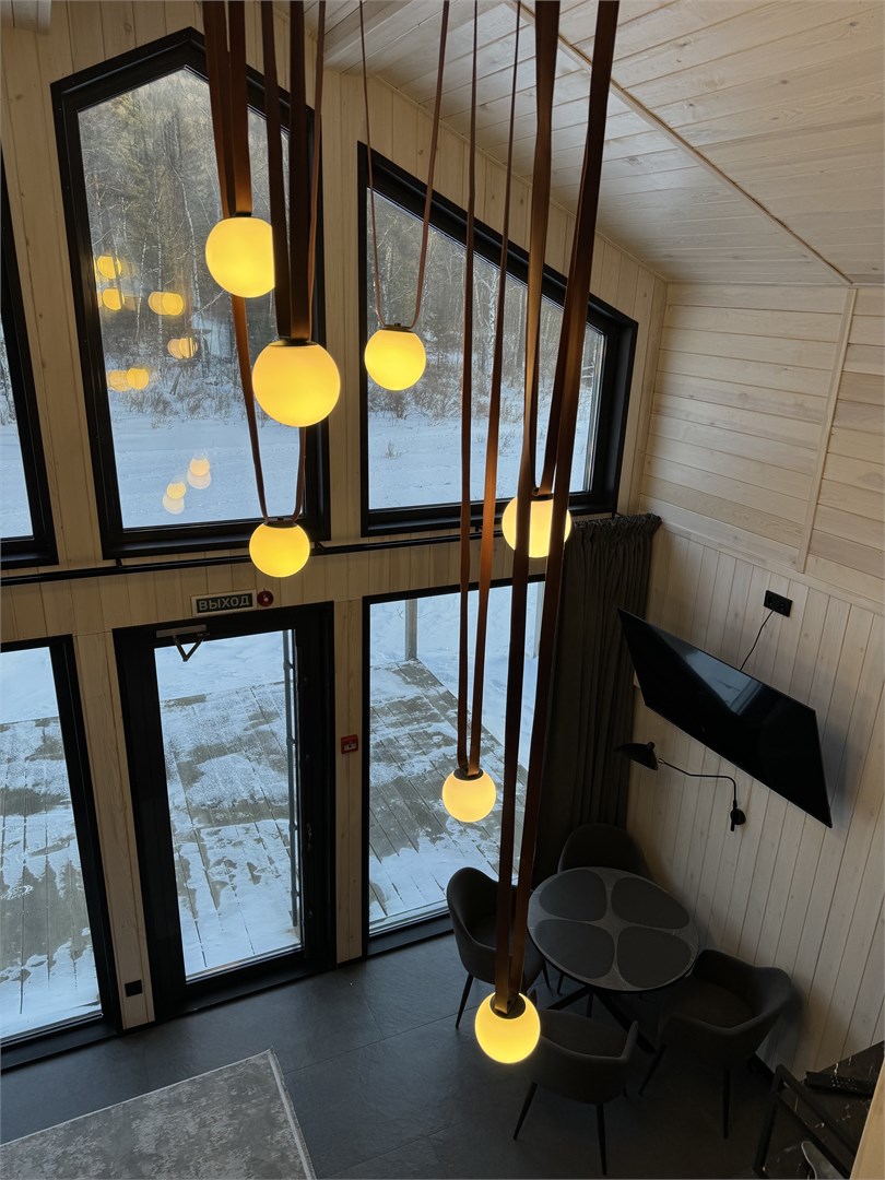 Гостевой двухэтажный дом с видом на лес в Ёлки