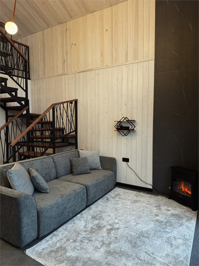 Гостевой двухэтажный дом с видом на лес в Ёлки