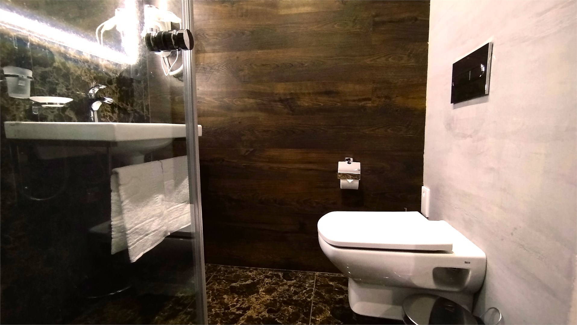 Номер для двоих с двухспальной кроватью (2) в Chalet Briole