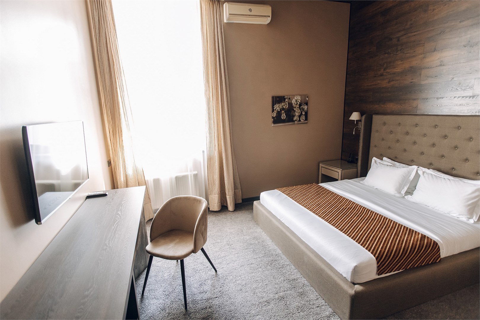 Номер для двоих с двухспальной кроватью (2) в Chalet Briole