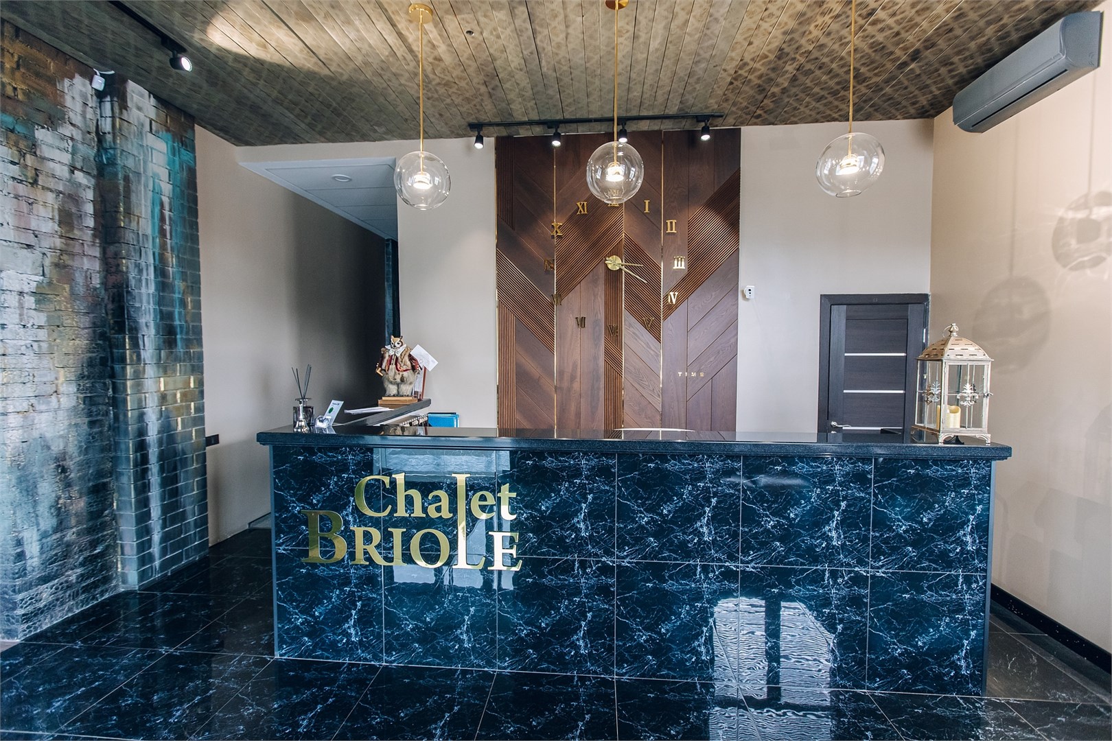 Номер для двоих с двухспальной кроватью (2) в Chalet Briole