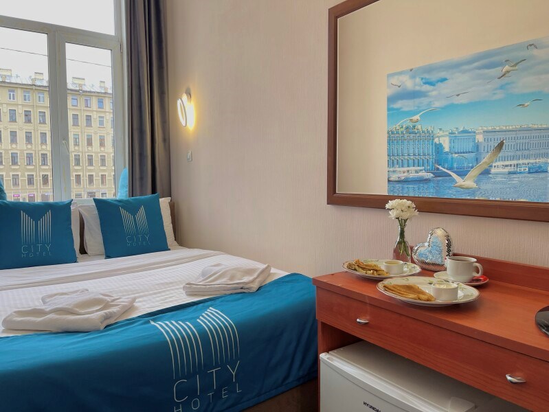 Двухместный с 1 кроватью в City