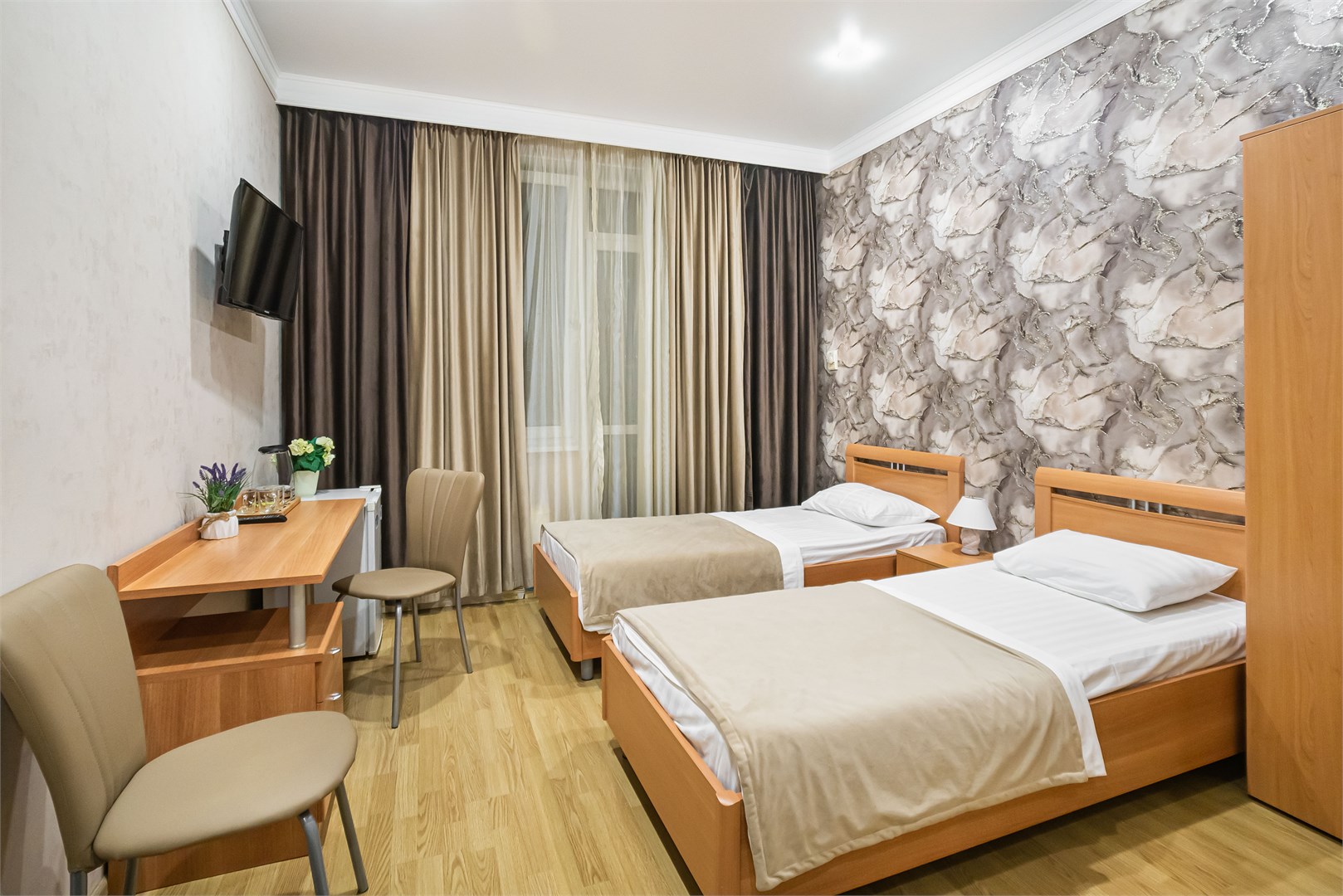 Стандарт 2+1 раздельные кровати Улучшенный в Анфиса