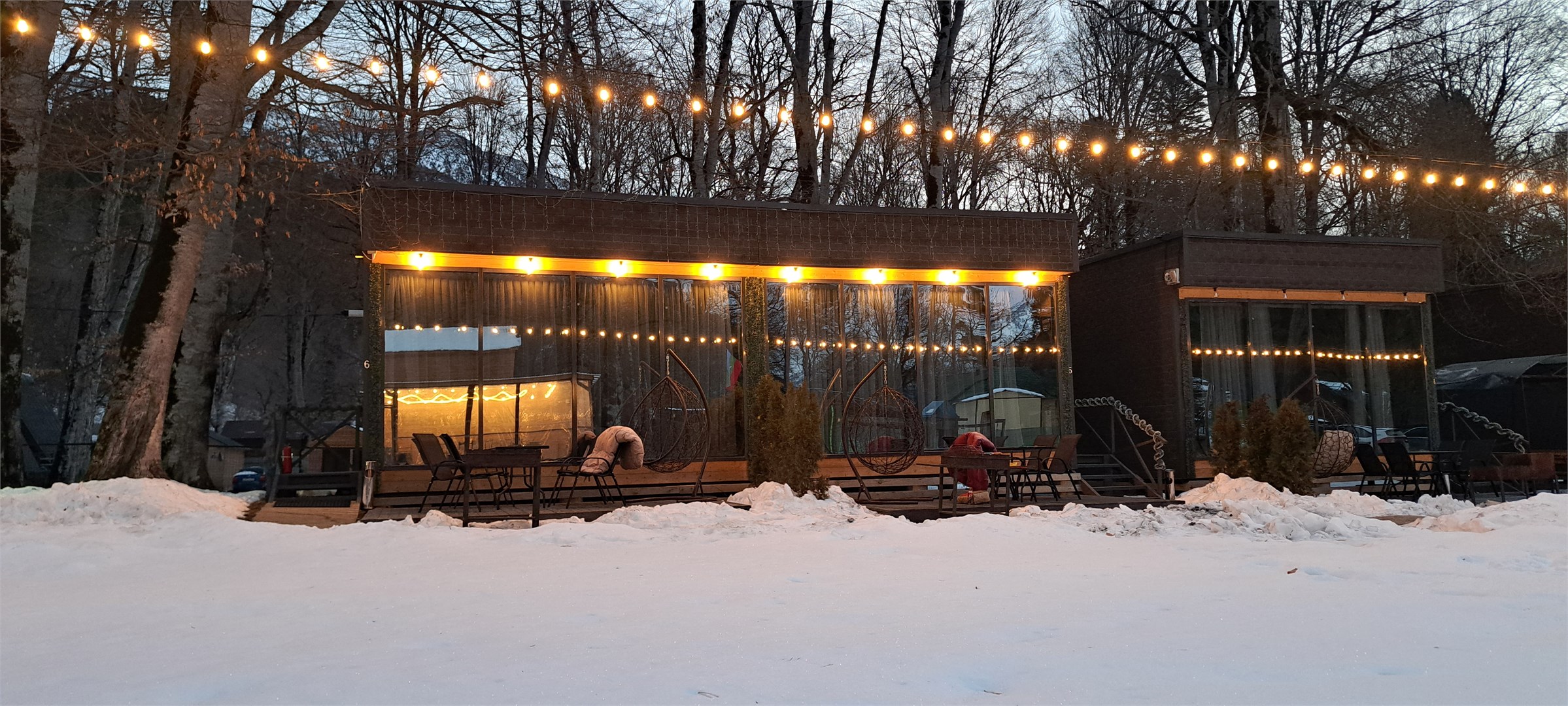 КОТТЕДЖ С ПАНОРАМНЫМ ВИДОМ СТУДИЯ в База отдыха