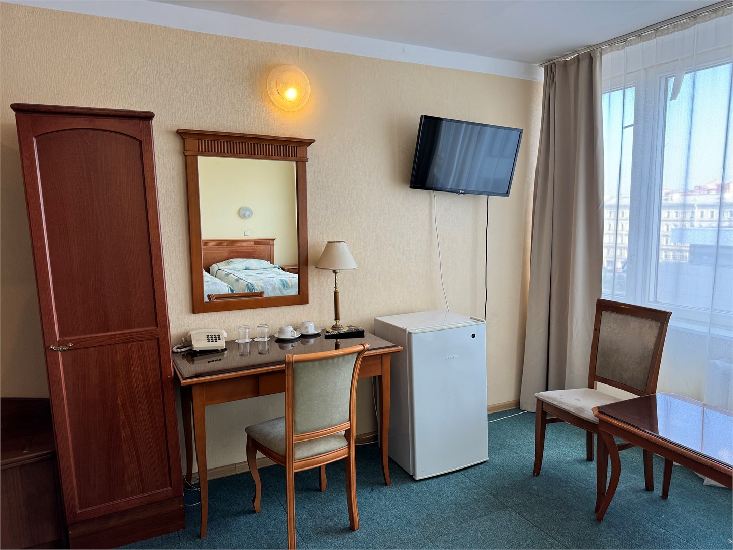 Улучшенный номер двухместный с двумя раздельными кроватями в А-Отель Фонтанка