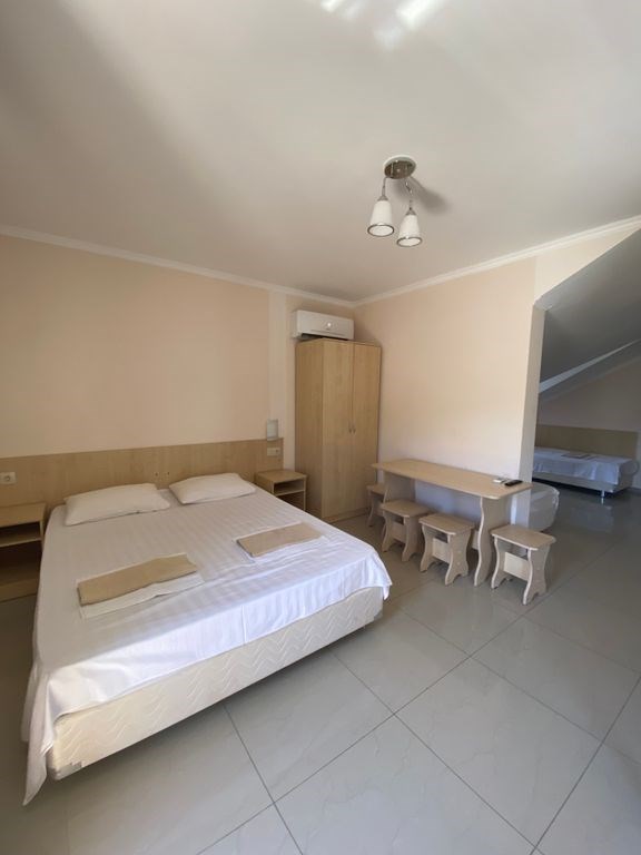 Студия четырехместный номер с кухонной зоной мансарда в Виноград