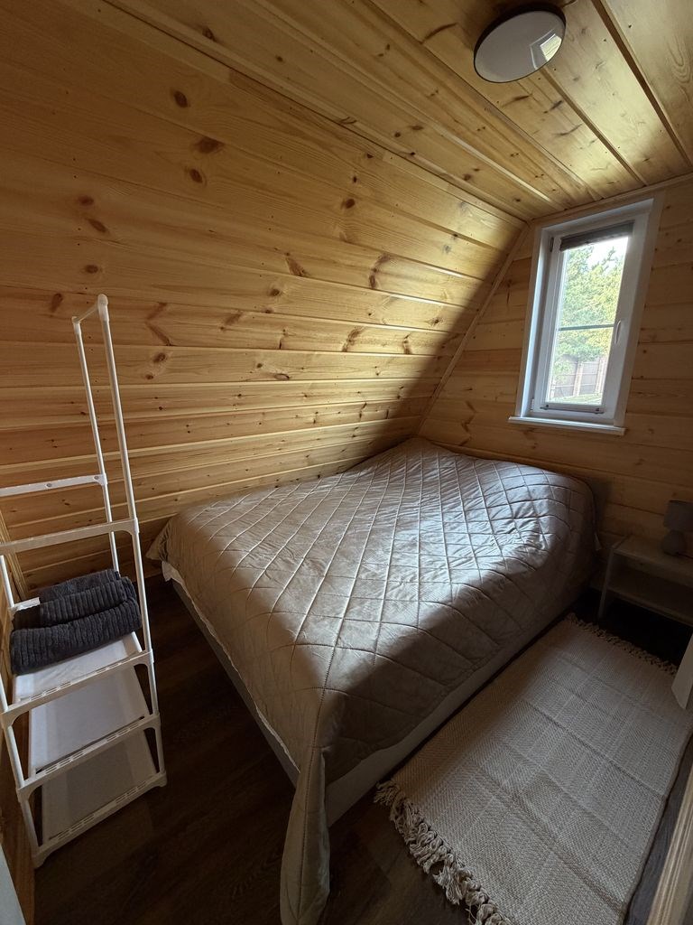 A-frame «Графит» домик из дерева 4х местный в Ривер Хаус