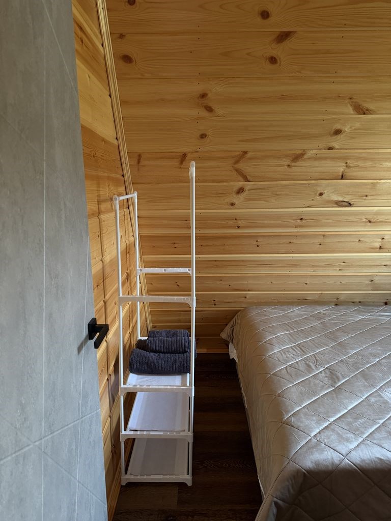 A-frame «Графит» домик из дерева 4х местный в Ривер Хаус