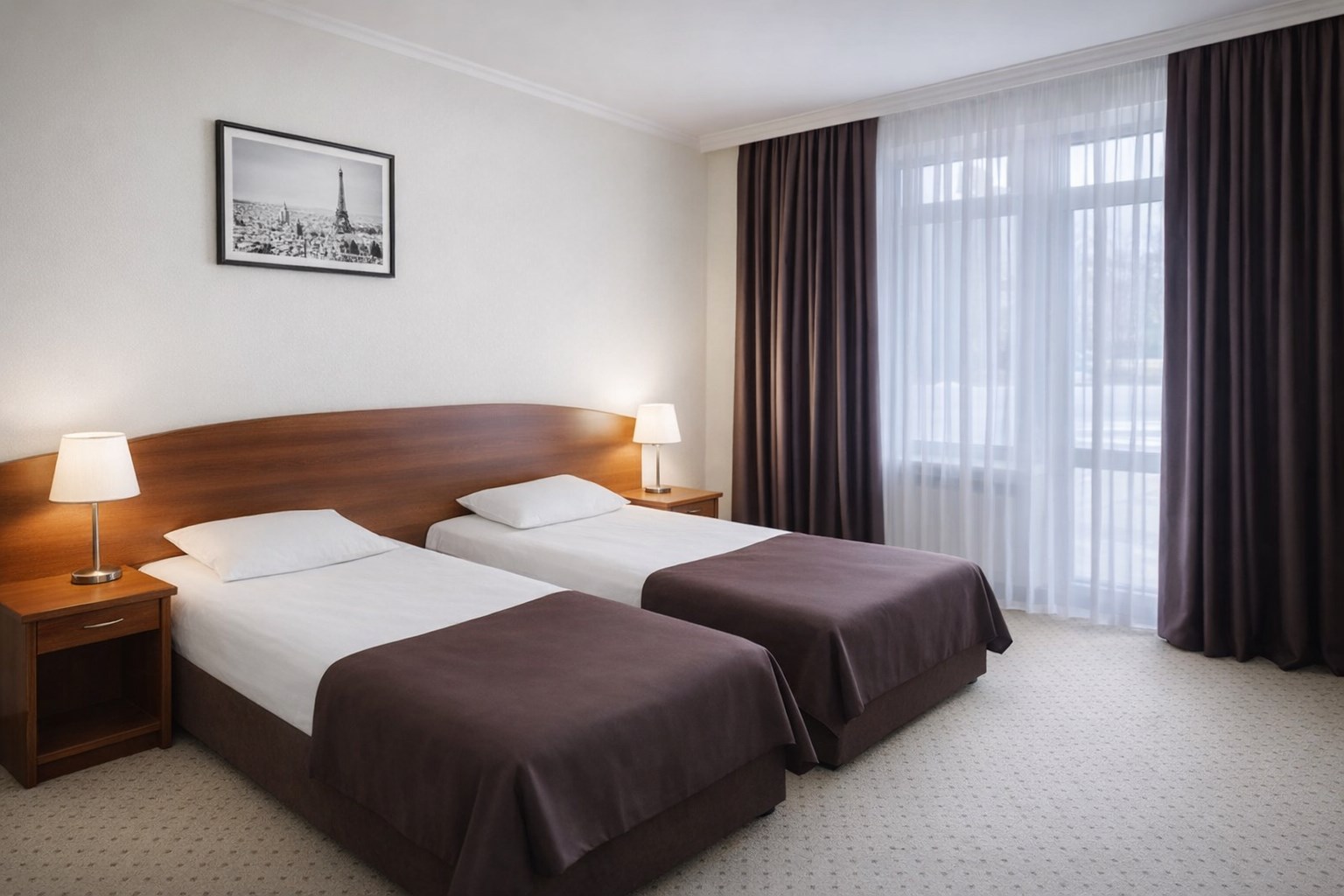 Улучшенный с двуспальной или раздельными кроватями в Фореста Фестиваль Парк