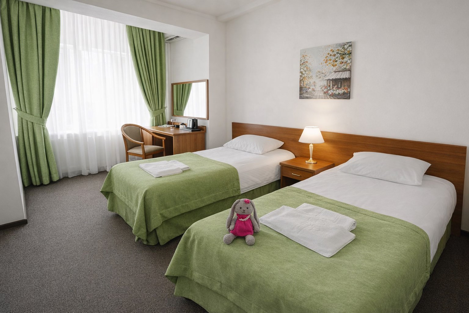 Семейный 2-комнатный номер с двуспальной или раздельными кроватями в Фореста Фестиваль Парк