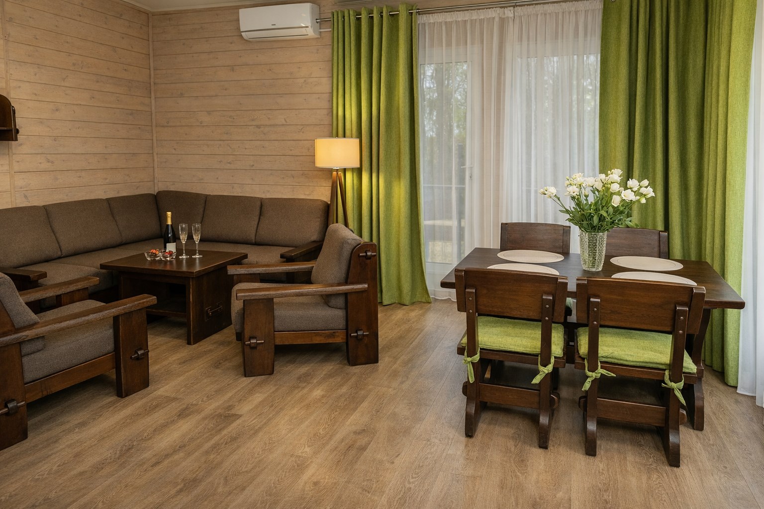 Одноэтажный коттедж в Фореста Фестиваль Парк