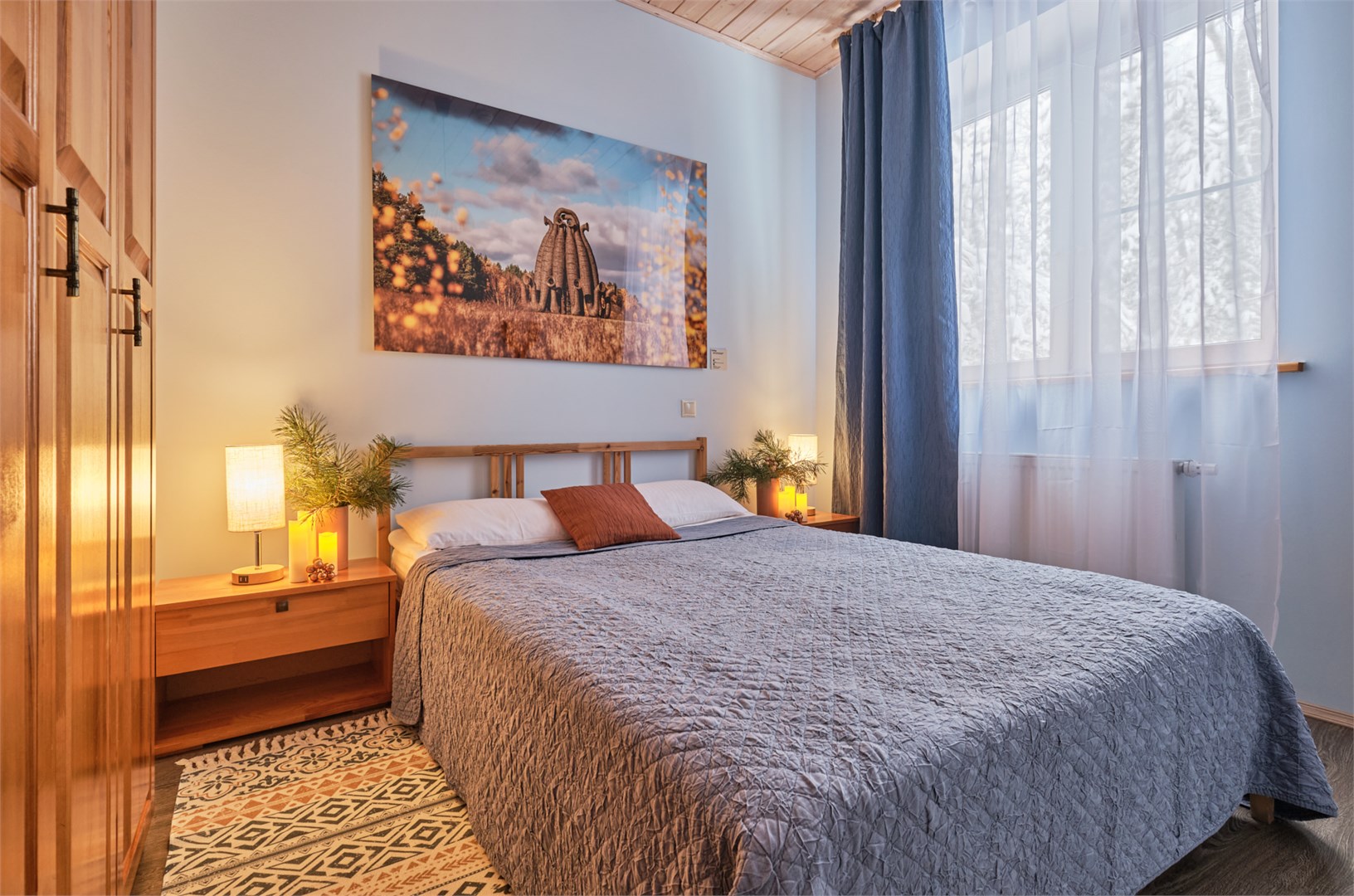 Эконом с одной кроватью в Никола-ленивец