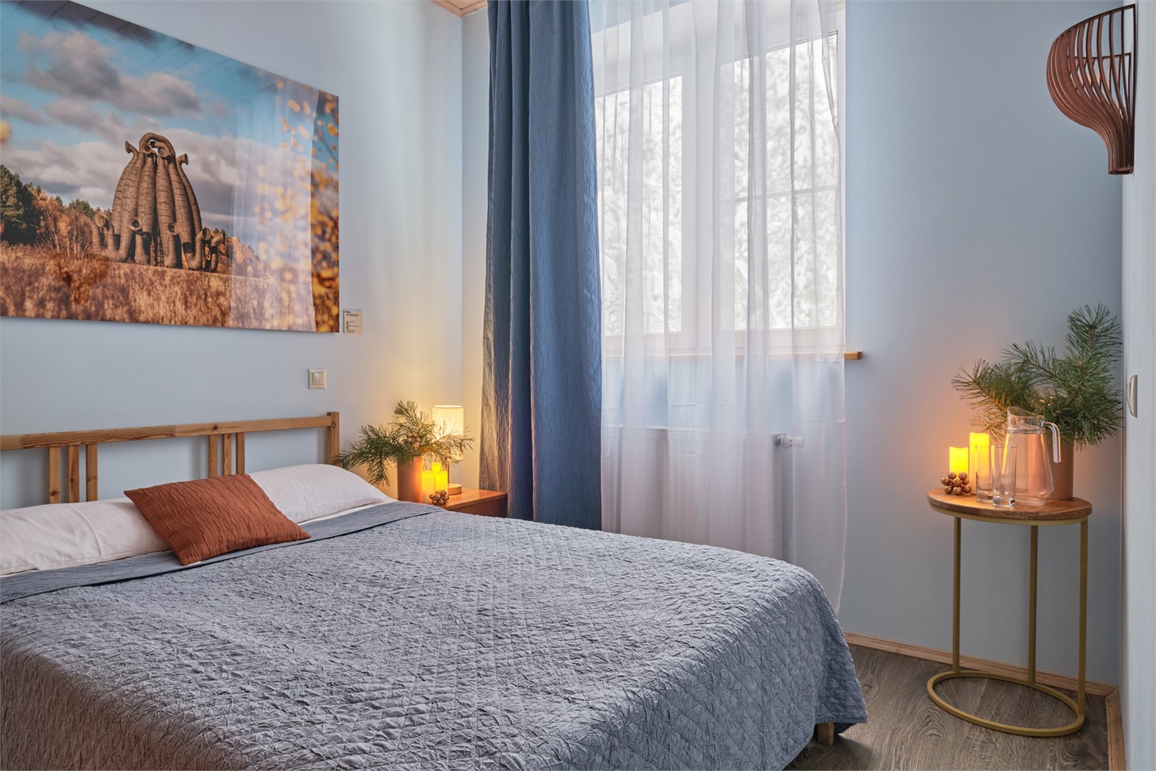 Эконом с одной кроватью в Никола-ленивец