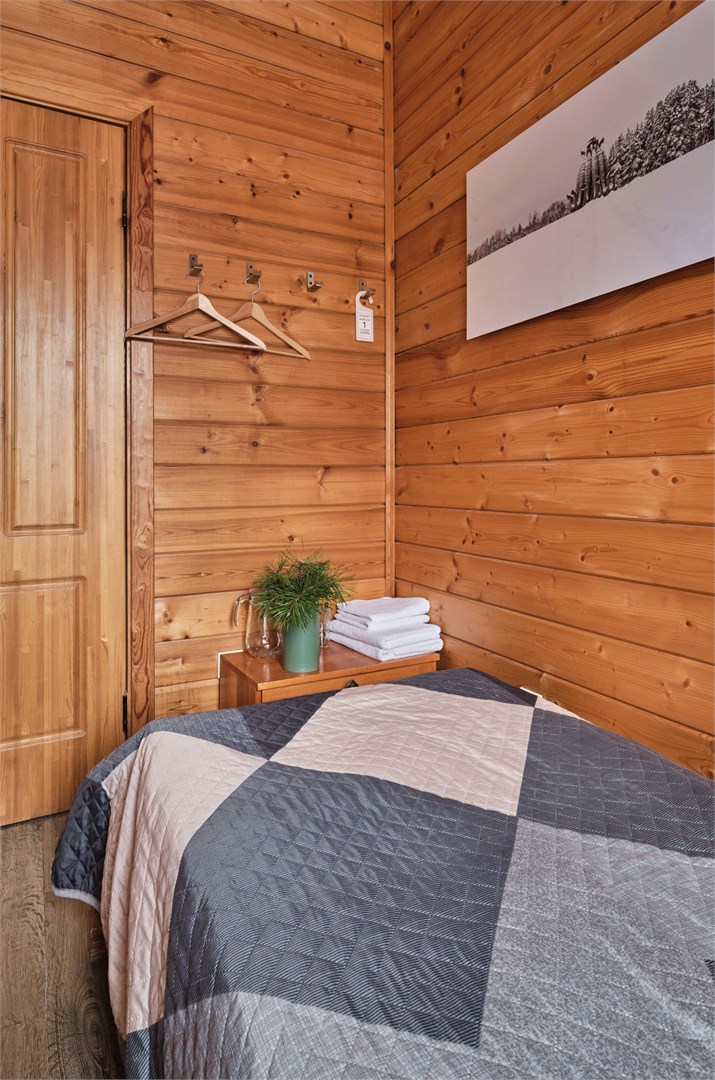 Эконом с двумя кроватями в Никола-ленивец