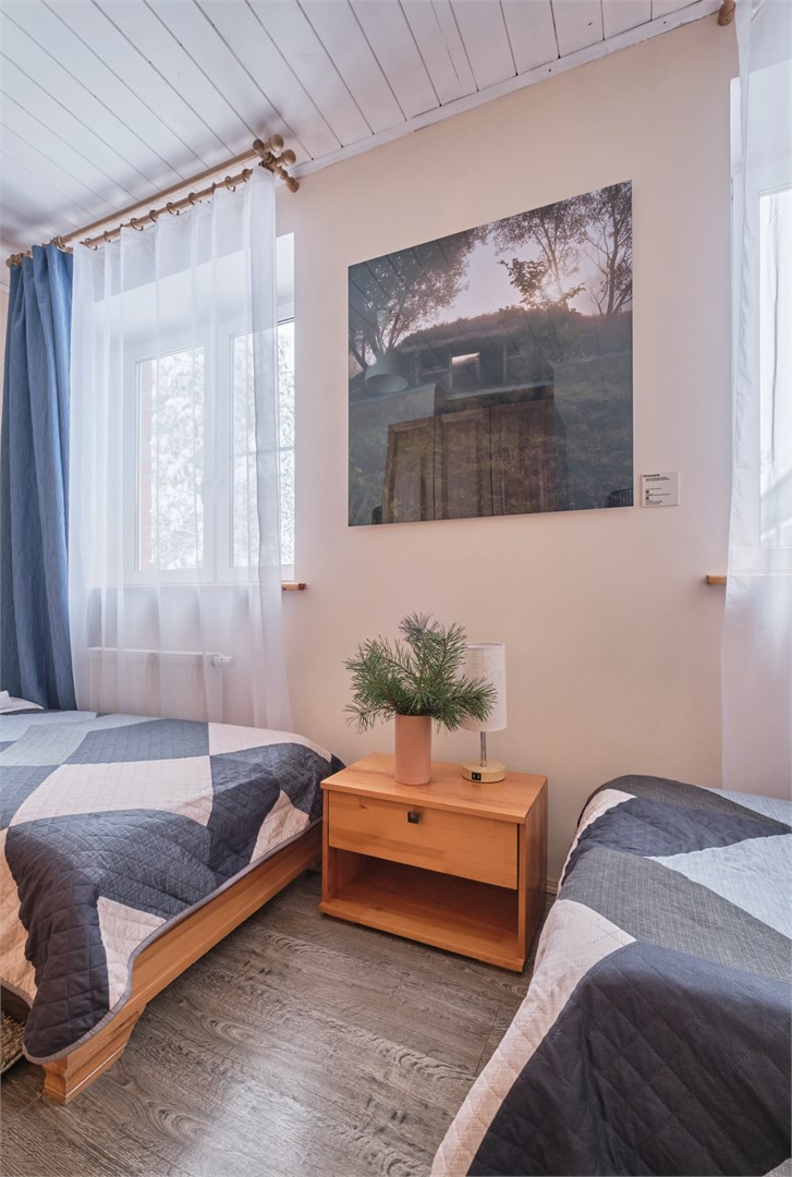 Эконом с двумя кроватями в Никола-ленивец