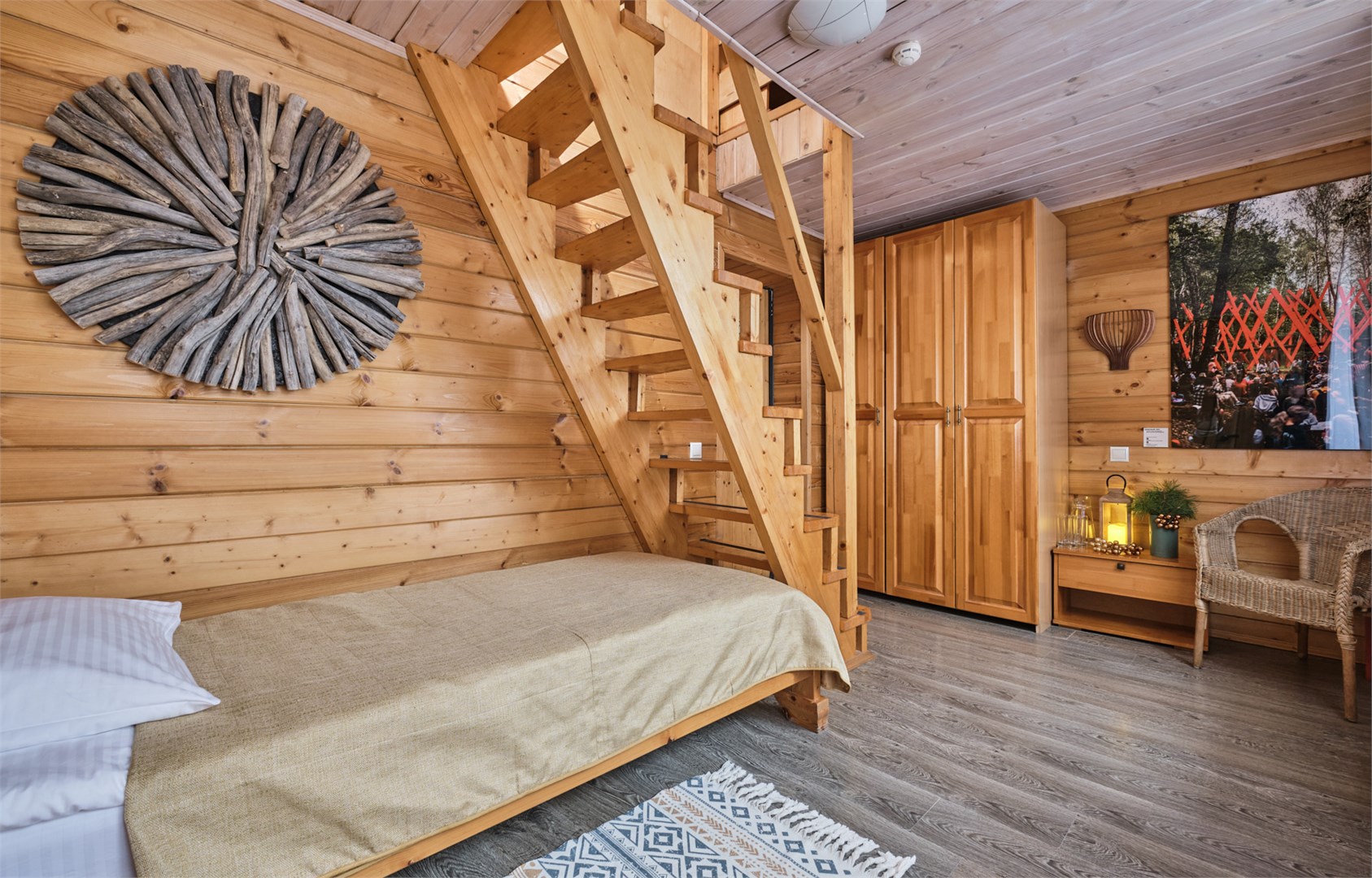 Семейный двухэтажный номер в Никола-ленивец