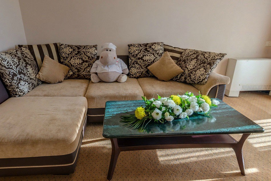 Люкс семейный 2-комнатный в Azimut Здоровье Аквамарин