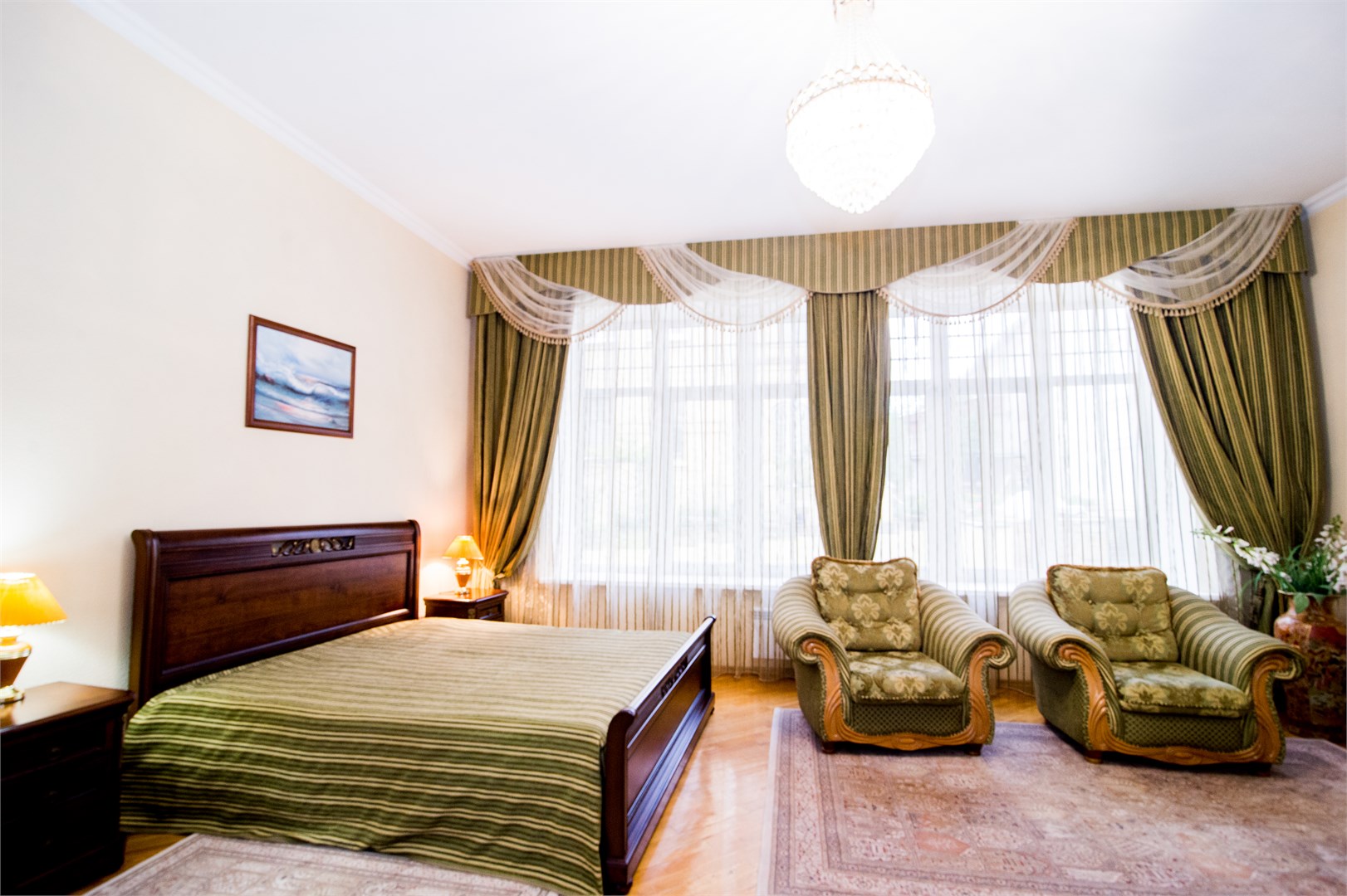 Люкс семейный 2-комнатный в Azimut Здоровье Долина Нарзанов Кисловодск