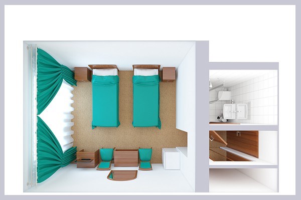 Стандарт 2-местный с двуспальной кроватью в Долина Нарзанов Нальчик