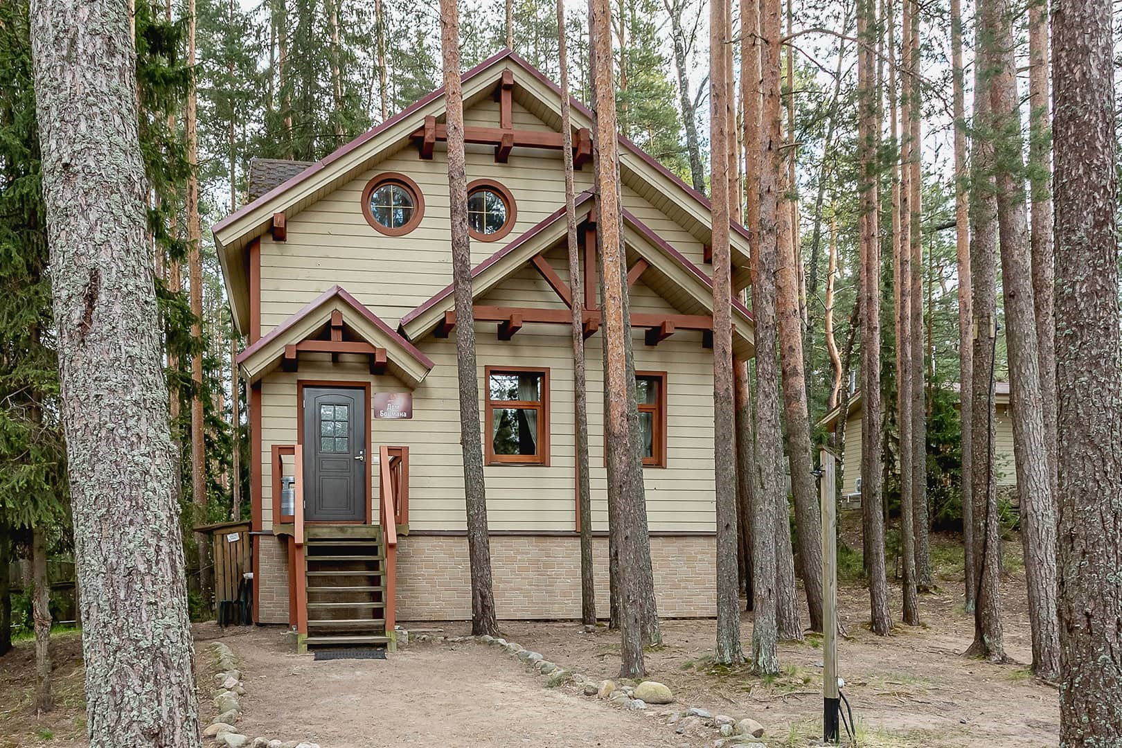 Коттедж "Дом Боцмана" на 6 человек в Окунёвая