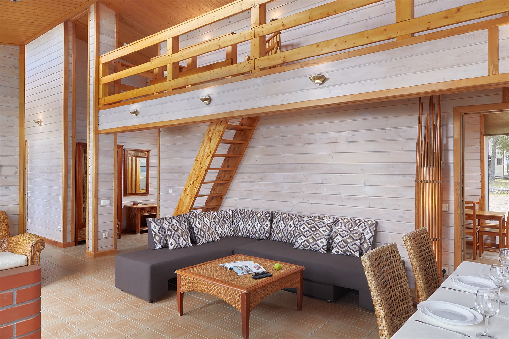 Коттедж "Адмирал" на 6 человек в Окунёвая