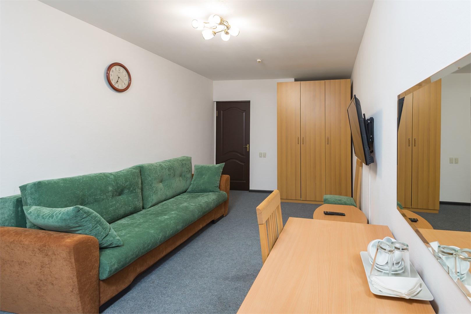 Комфорт 2-комнатный с большой кроватью в РЖДЗ Санаторий Буран