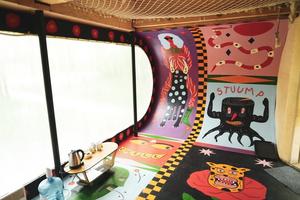 арт-дом  «Штаб», авторы арт-группа  «Алыча» в Никола-ленивец