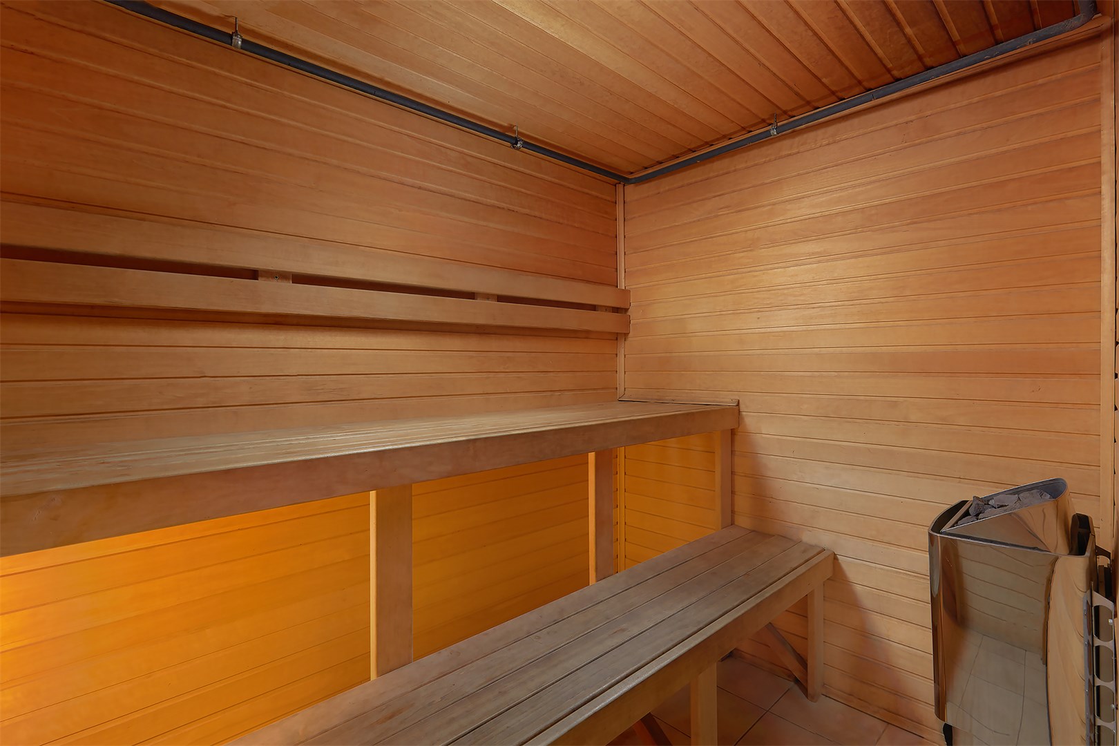 Номер с сауной в гостинице "Морячок" в Окунёвая