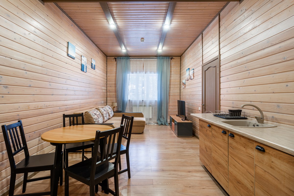 Номер с сауной в гостинице "Морячок" в Окунёвая