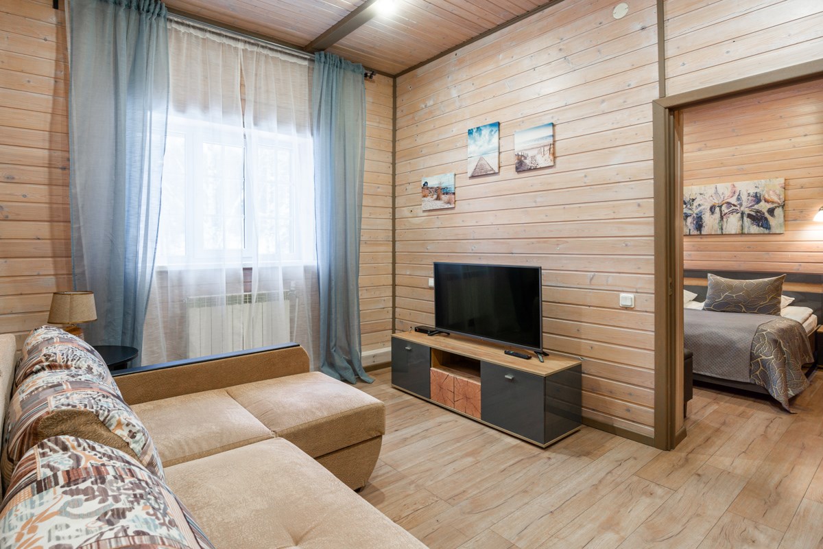 Номер с сауной в гостинице "Морячок" в Окунёвая