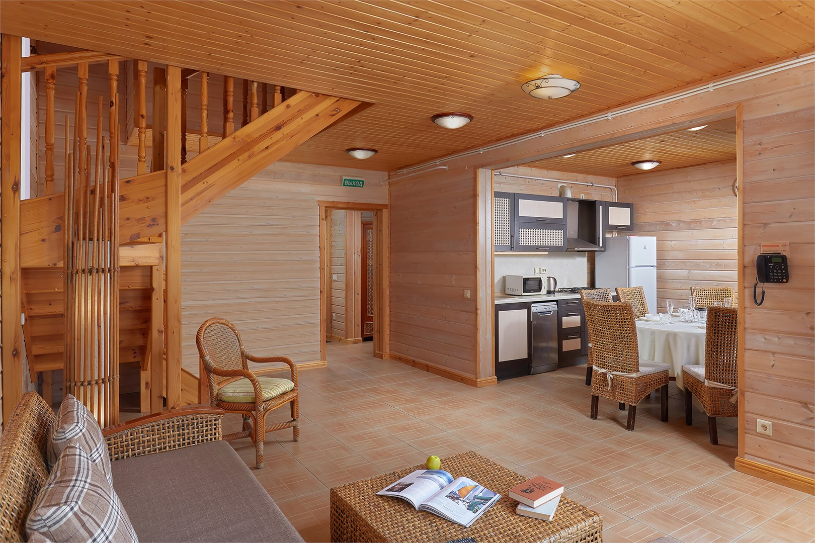 Таунхаусы "Флагман", "Линкор" на 6 человек в Окунёвая