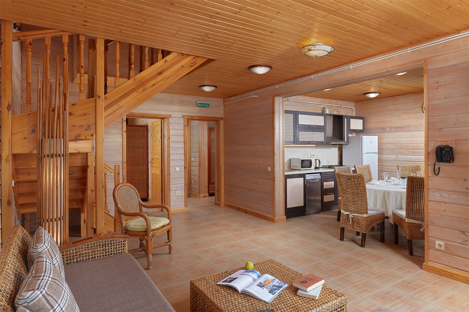 Таунхаусы "Флагман", "Линкор" на 7 человек в Окунёвая