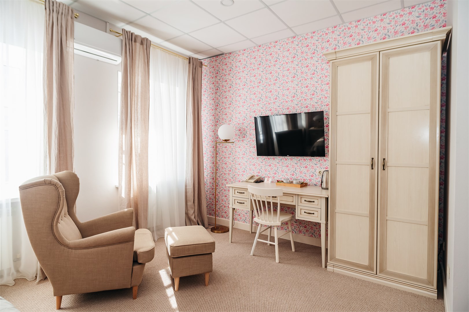 Первая категория (стандарт) с двуспальной кроватью в Палисадъ