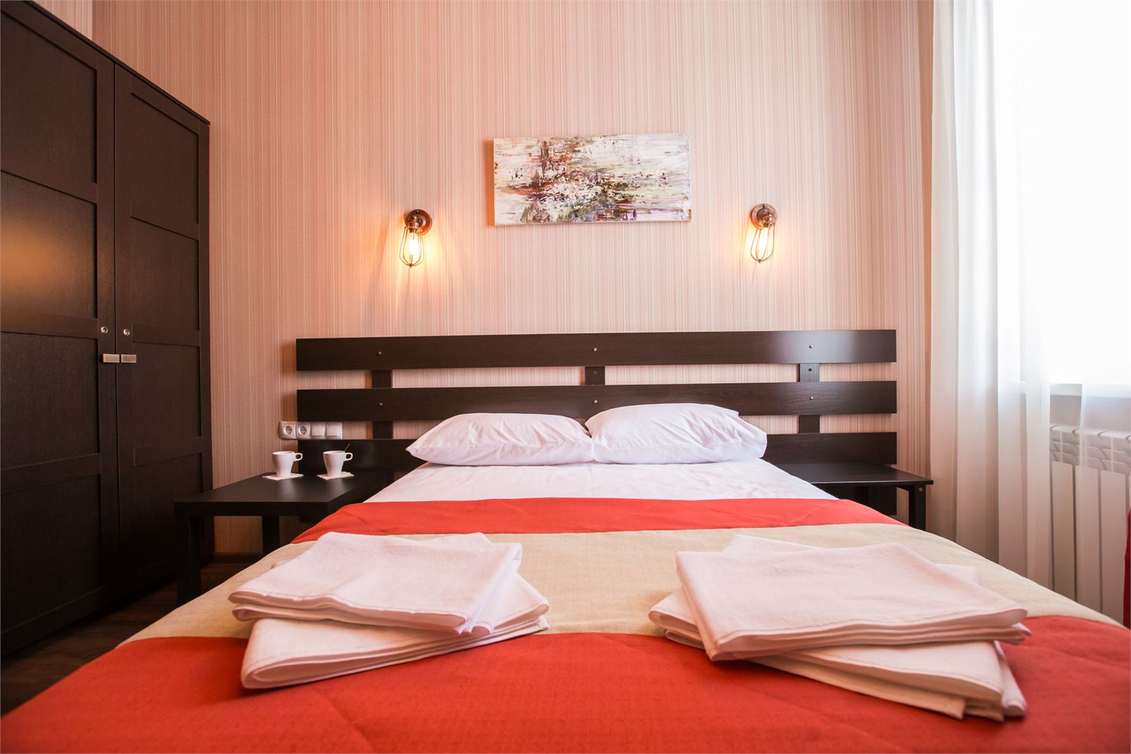 Двухместный номер с двуспальной кроватью в Объект 784