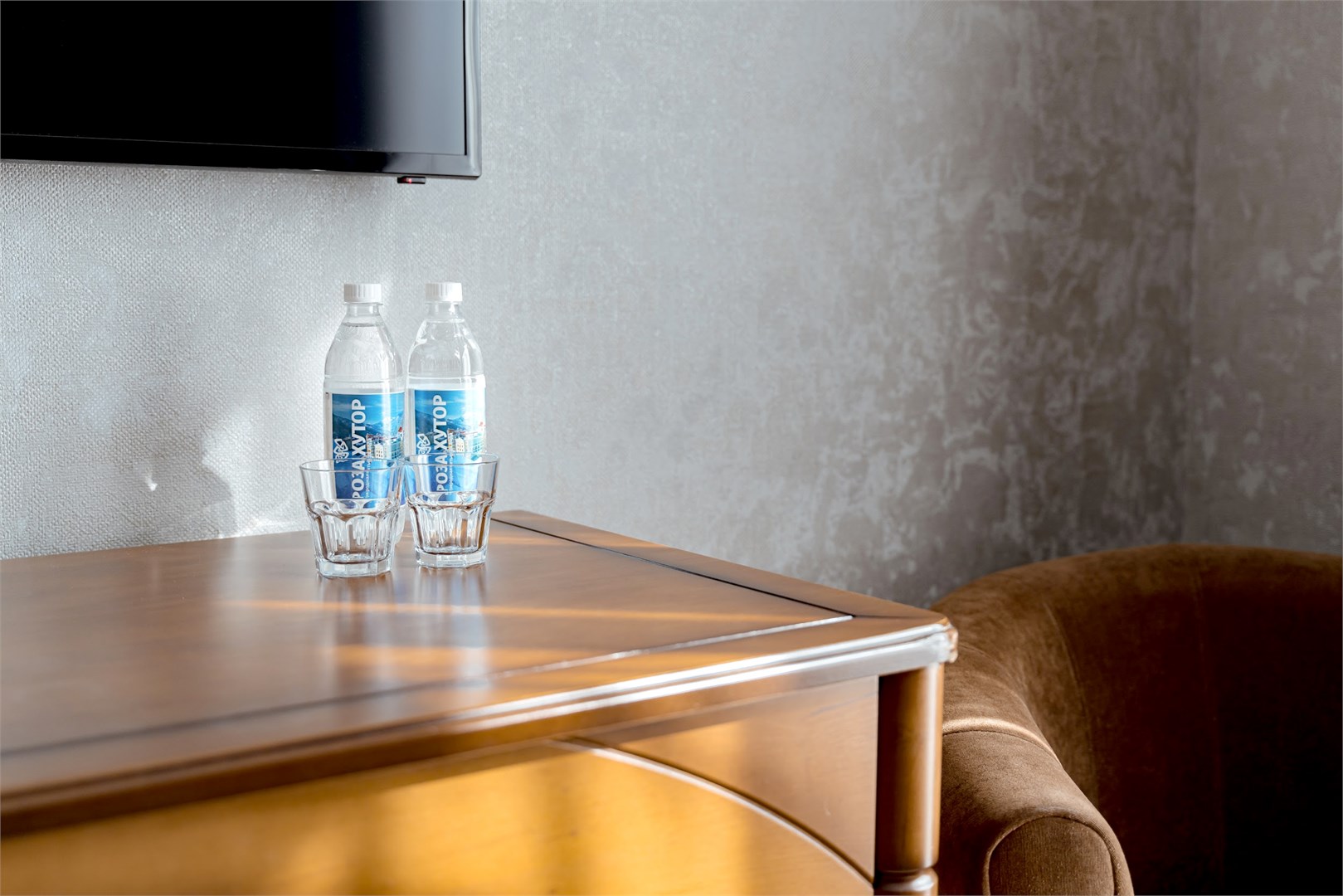 Стандарт с балконом с видом на горы в Роза шале