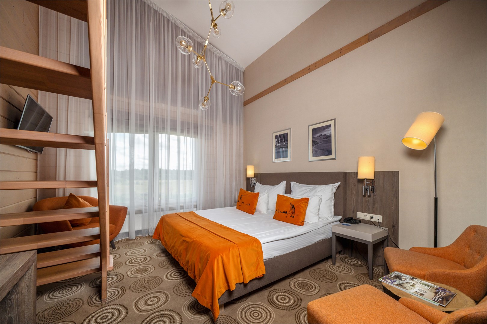 Family room Garden view в Gorki Golf&Resort