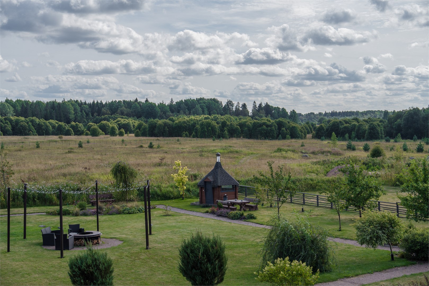 Family room Garden view в Gorki Golf&Resort