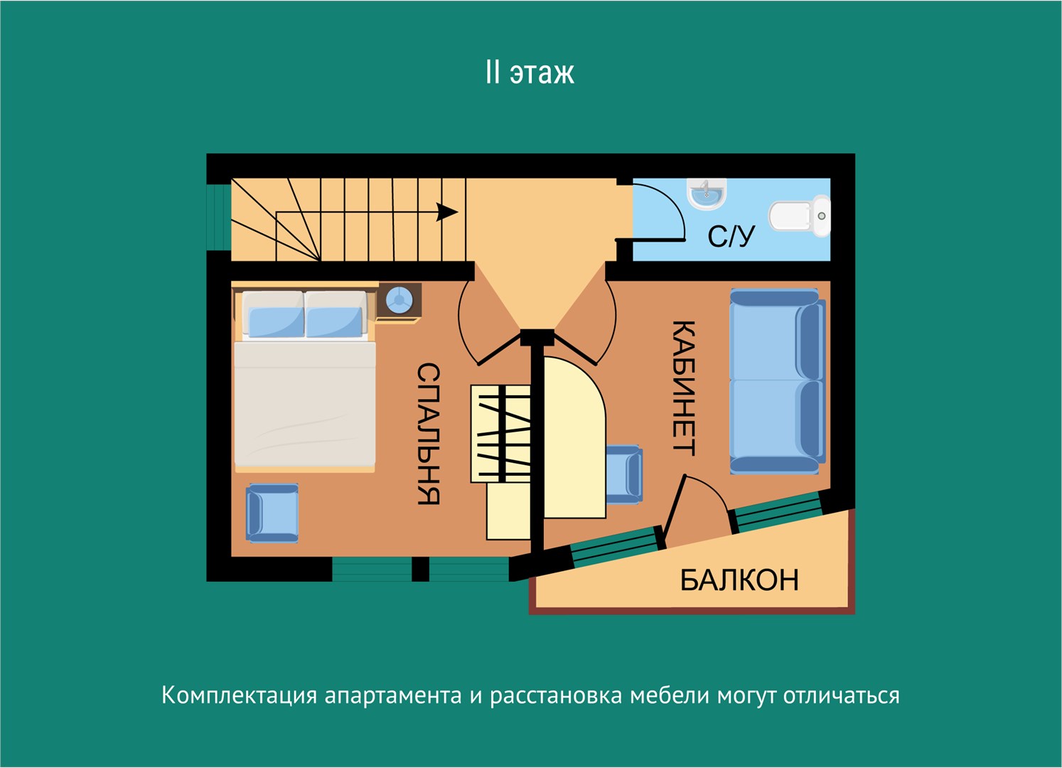 Апартаменты в коттеджах «Лесной» без сауны в Лесная рапсодия