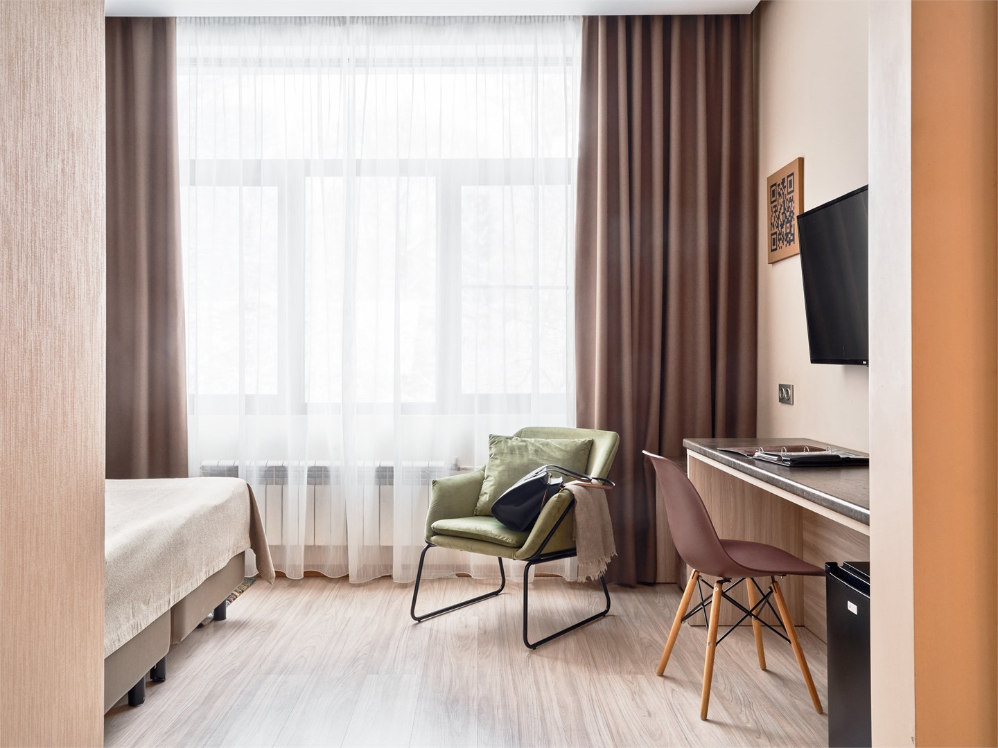 Стандартный двухместный номер с 1 кроватью или 2 отдельными кроватями в Lesnoy Country_House