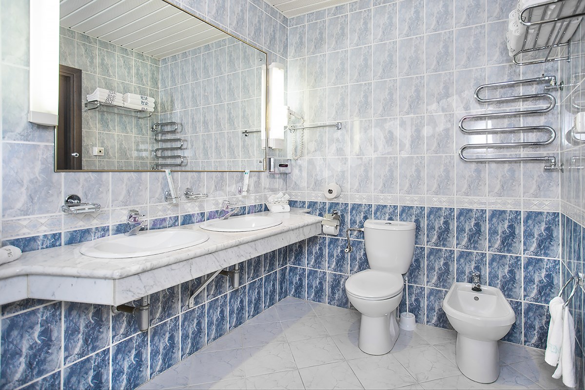 Люкс семейный 2-комнатный (Салют) в AZIMUT Здоровье Мыс Видный