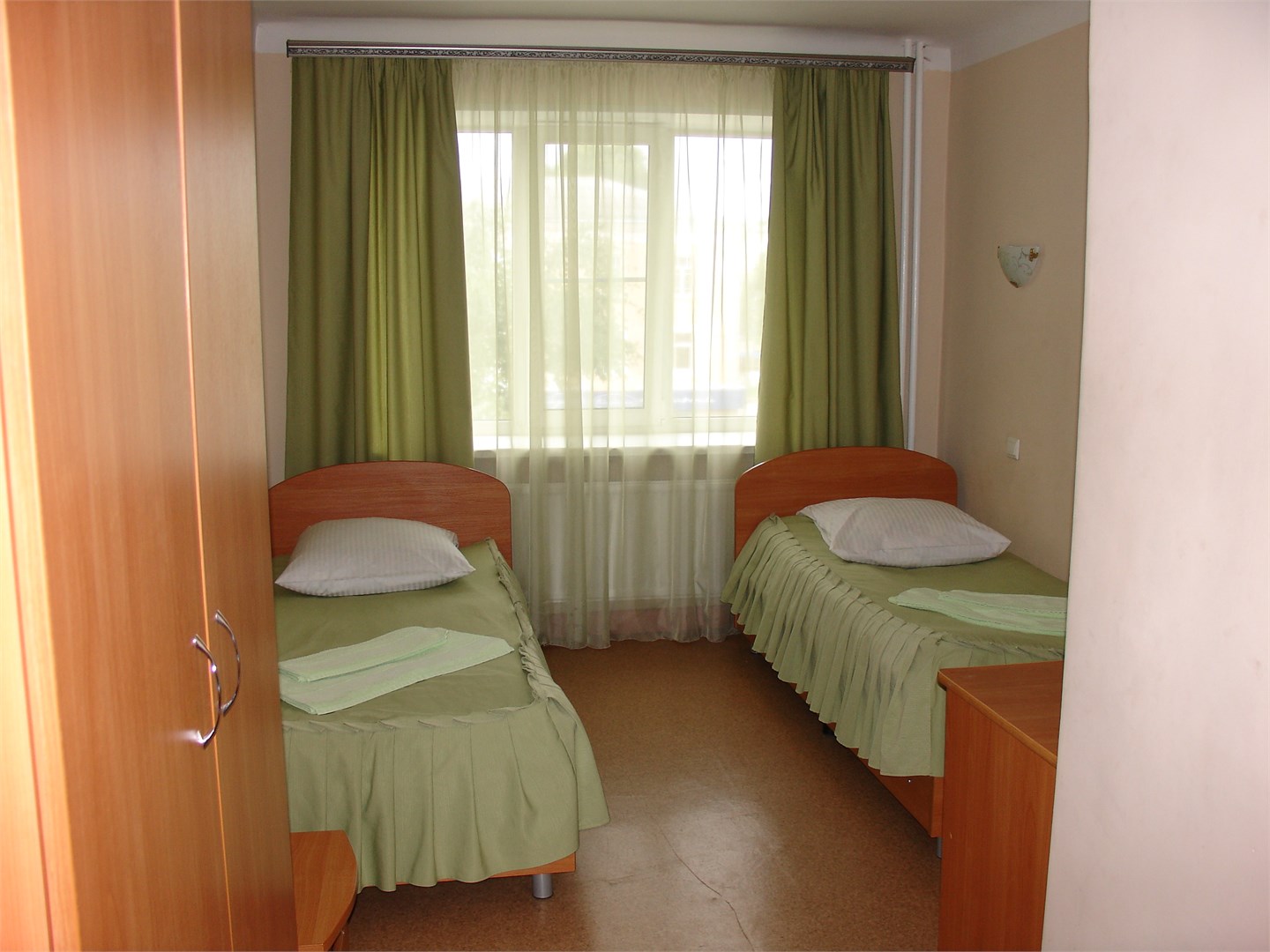 Номер без удобств двухместный в Березка