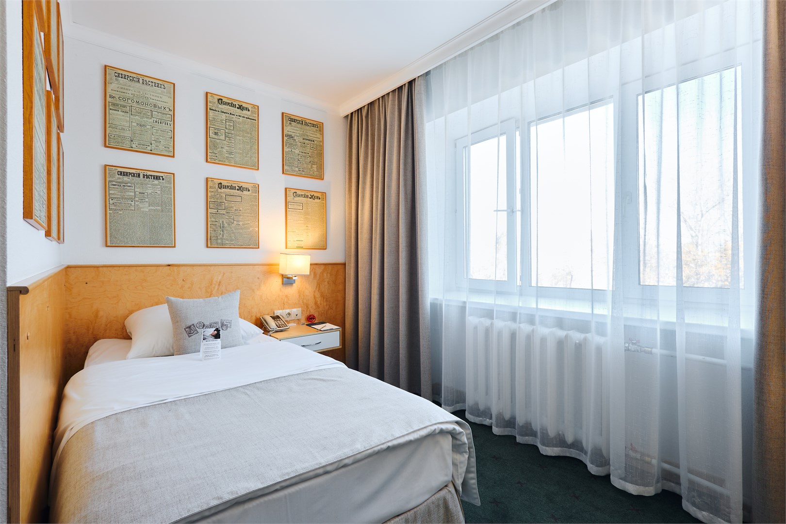 Номер с односпальной кроватью в Восток