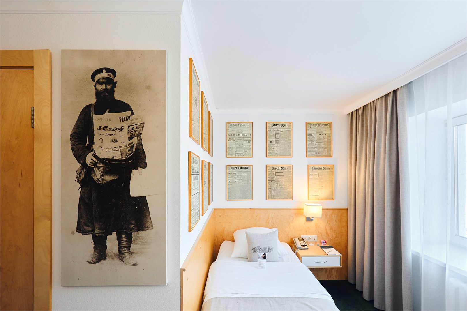 Номер с односпальной кроватью в Восток