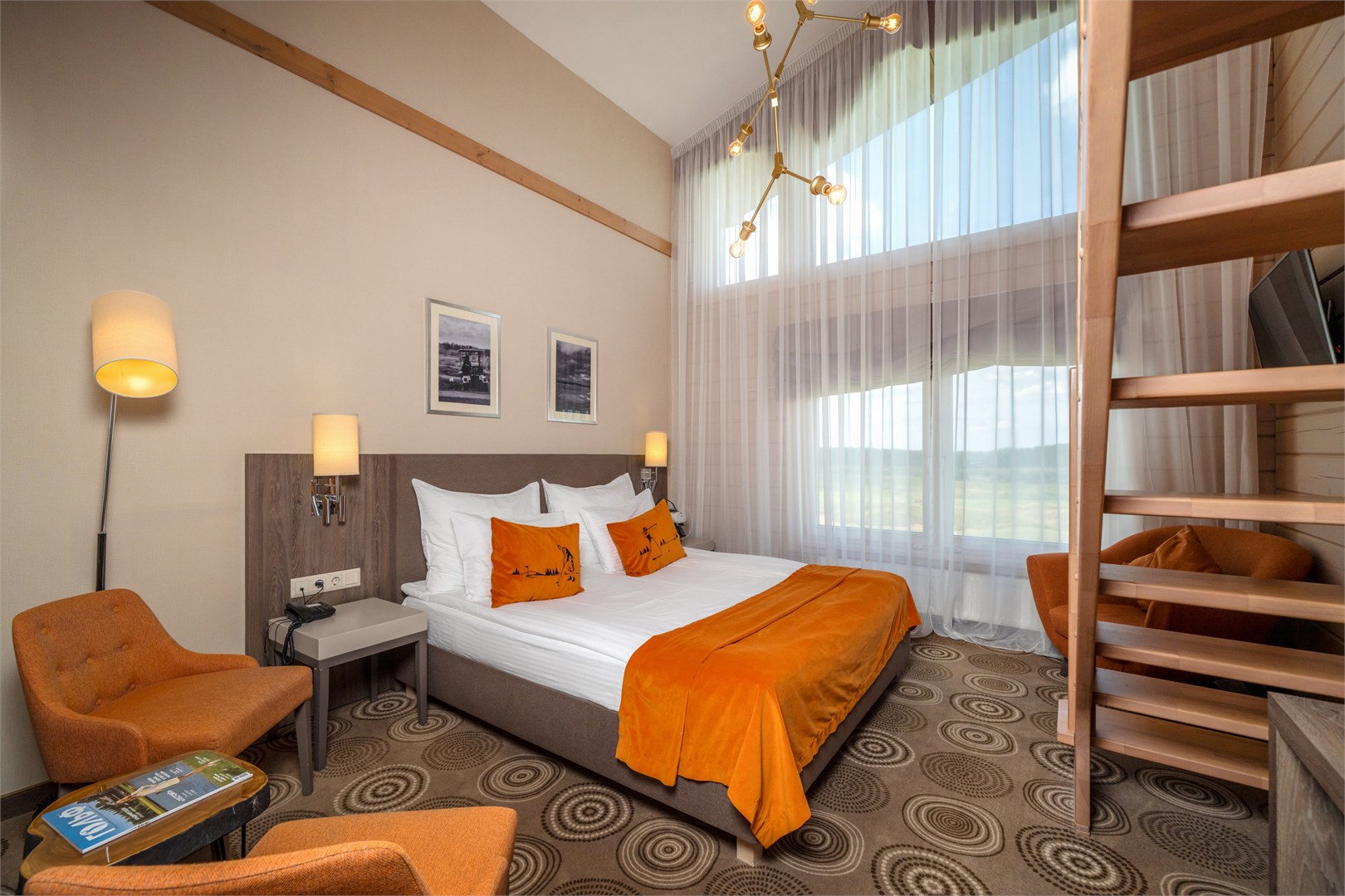 Family room Golf view в Gorki Golf&Resort