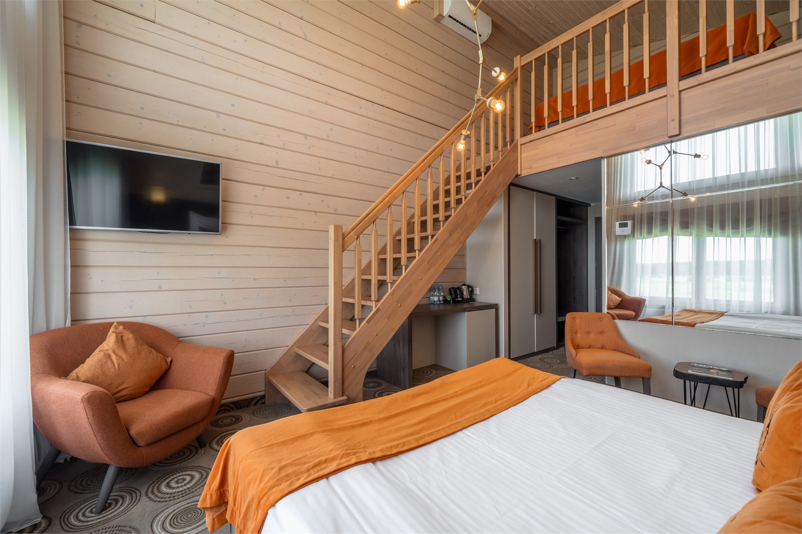 Family room Golf view в Gorki Golf&Resort